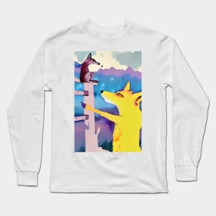 gEt dOwN fRoM tHeRe rIgHt nOw! Long Sleeve T-Shirt